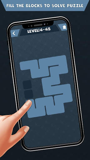 Fill the Squares - Fill one Line Puzzle Game screenshot 1