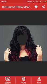 Girl Haircut Photo Montage screenshot 5