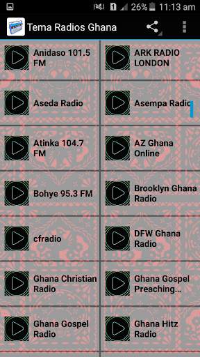 Tema Radios Ghana screenshot 2