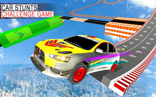 GT Car Racing Stunts-Crazy Impossible Tracks screenshot 4