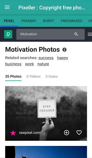 Pixeller : Copyright free photos screenshot 5