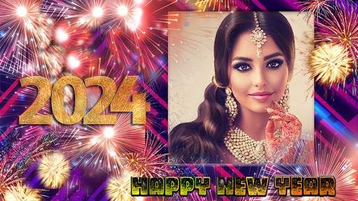 New year photo frame 2024 screenshot 6