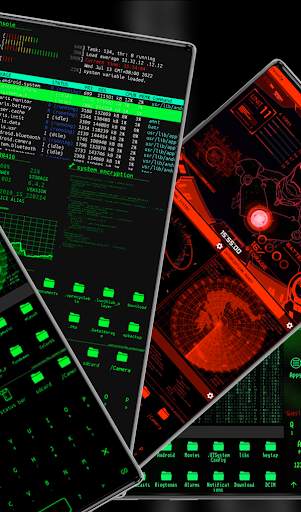 Hacker Prank Launcher screenshot 2