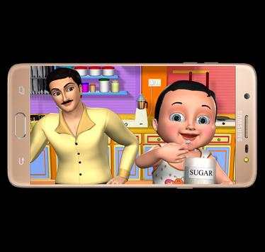 Johny Johny Yes Papa Nursery Rhyme screenshot 3