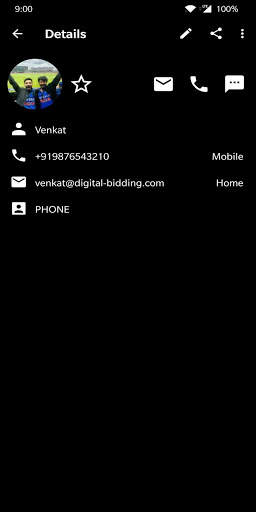 My Contacts - AMOLED screenshot 3