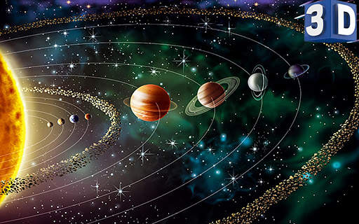 Solar System 3D : Space View Planets screenshot 4