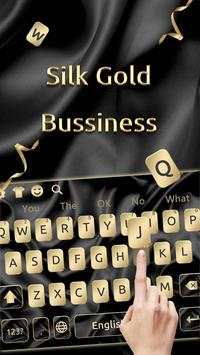 Silk Gold Bussiness Keyboard स्क्रीनशॉट 2