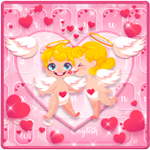 valentine Kiss Keyboard Theme icon