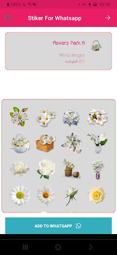 Stiker Flowers For Whatsapp screenshot 2