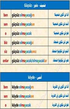 تعلم اللغة التركية بسهولة 2017 7 تصوير الشاشة