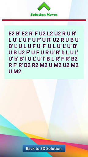 DisSolve - 3D Cube Solver Rubik’S Cube 3x3 Guide screenshot 5
