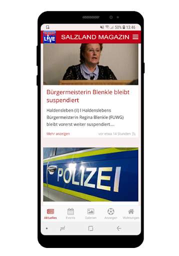 BBG LIVE - Das Salzlandmagazin screenshot 1