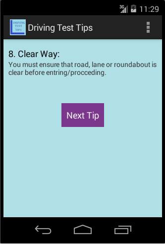 Driving License Road Test Tips screenshot 3