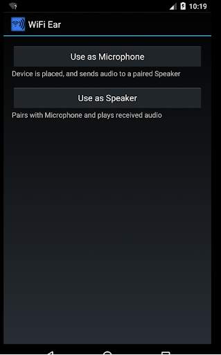 WiFi Ear screenshot 1