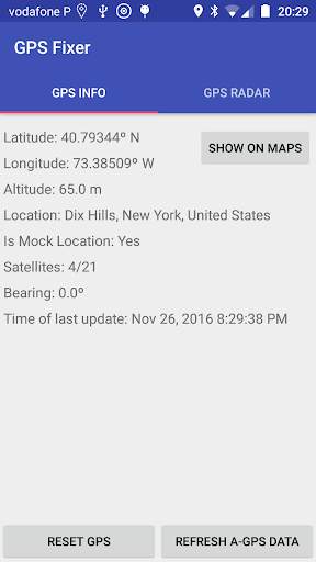 GPS Fixer screenshot 1