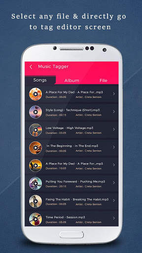 MP3 - Audio Tag Editor screenshot 1