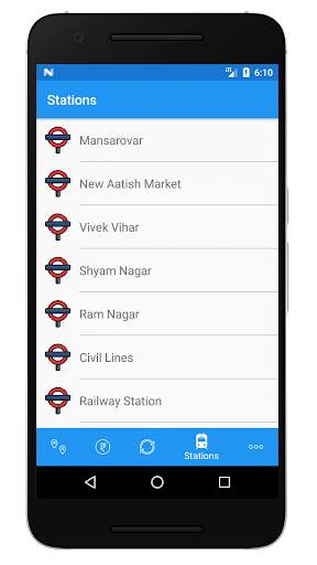 Jaipur Metro Route, Fares, Map, Timings - 2020 screenshot 4