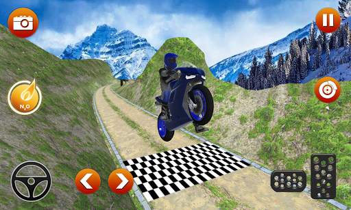 Motorcycle Bheem  Game  Bike Racing screenshot 1