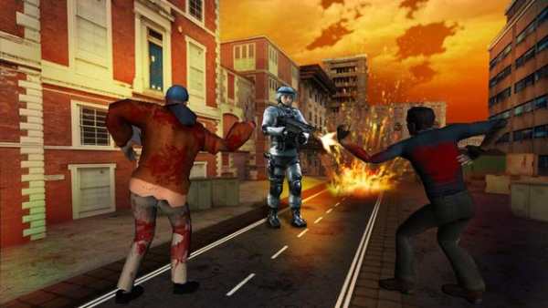Zombie Terror War 3D screenshot 1