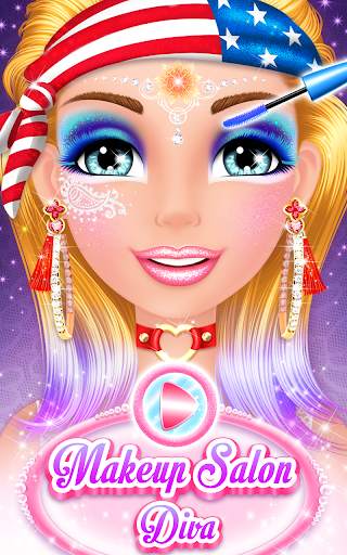 Makeup Salon : Diva 1 تصوير الشاشة