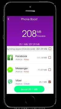 16GB Ram Cleaner Booster Cleaner App pro2018 screenshot 4
