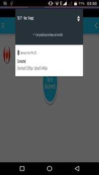 Rcket VPN - Free Proxy Connected screenshot 3