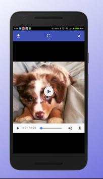 Download Manager For Facebook screenshot 1