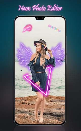 Neon Photo editor : Neon Light 2 تصوير الشاشة