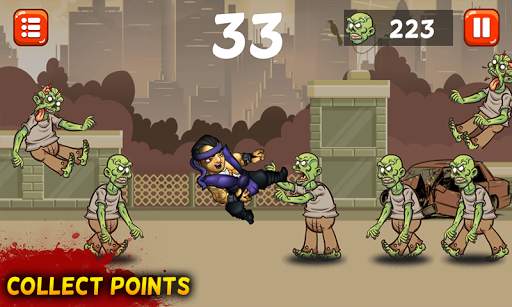 Zombie apocalypse : Game Pertarungan *gratis screenshot 3