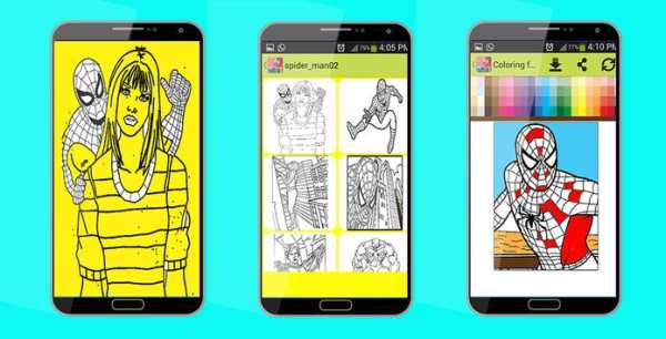 coloringo for spider man waw screenshot 2