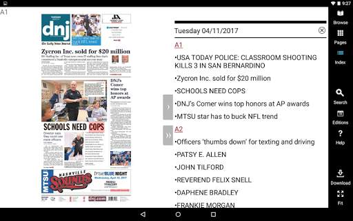 Daily News Journal eNewspaper screenshot 3