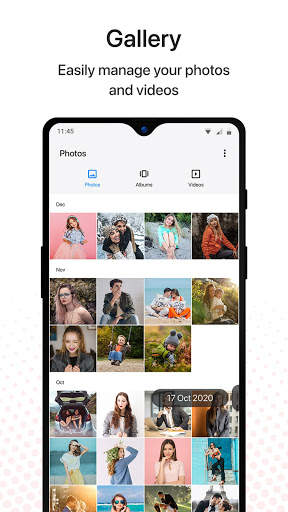 Gallery - photo & video player screenshot 1