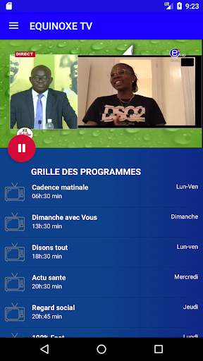EQUINOXE TV - CHROMECAST screenshot 1