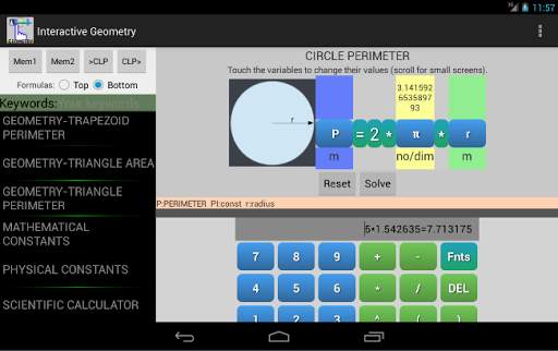 Interactive Geometry screenshot 7