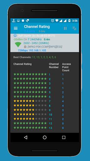 Wifi Analyzer screenshot 3