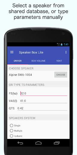 Speaker Box Lite screenshot 1