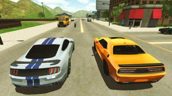 City Muscle Car Driving simulator 2017 screenshot 2