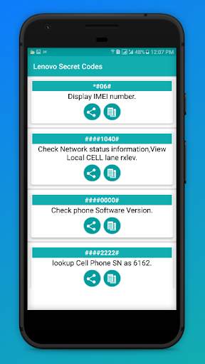 Secret Codes for Lenovo 2021 screenshot 2