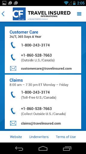 Travel Insured screenshot 3
