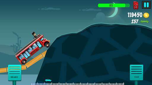 Car Hill Climbing 2D Racing screenshot 5