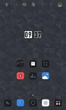 Dark & Simple launcher theme screenshot 3