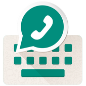 Keyboard for Whatsapp-fast emoji/sticker/gif send icon