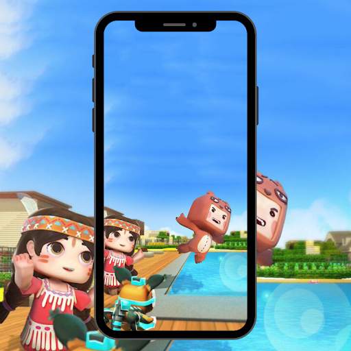 Mini World Block Art Wallpaper HD स्क्रीनशॉट 6