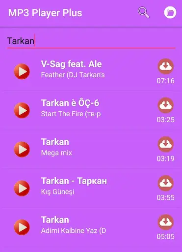 Mp3 Player Plus screenshot 3