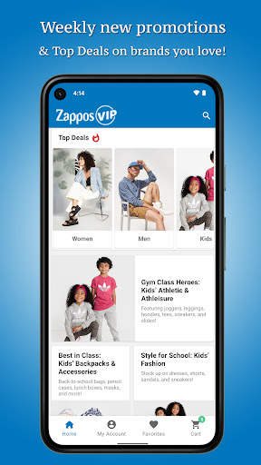 Zappos screenshot 2