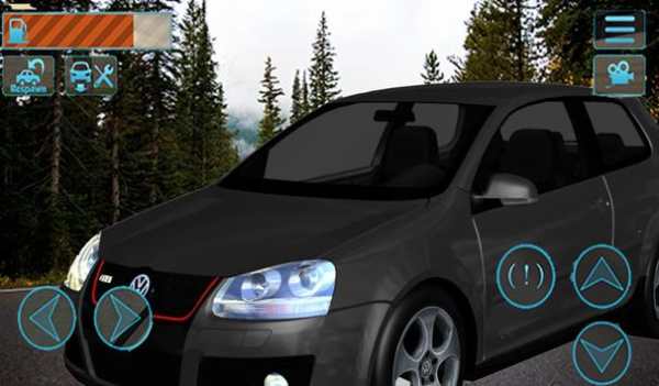 Simulation Golf GTD Car Racing screenshot 1