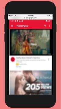 HD Video Movie Player - Play Tube - Video Tube 3 تصوير الشاشة