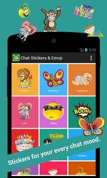 Chat Stickers & Emoji screenshot 2