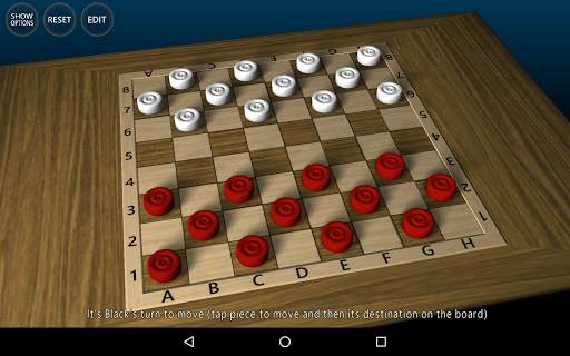 3D Checkers Game 1 تصوير الشاشة