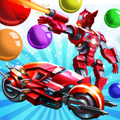 Robot Bubble Shooter icon